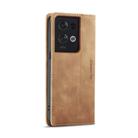 For OPPO Reno8 Pro 5G Global CaseMe 013 Multifunctional Horizontal Flip Leather Phone Case(Brown) - 3