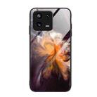 For Xiaomi 13 Pro Marble Pattern Glass Phone Case(Typhoon) - 1