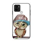 For Xiaomi Redmi A1+ Colorful Painted Glass Phone Case(Owl) - 1