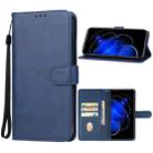 For Honor 80 GT Leather Phone Case(Blue) - 1