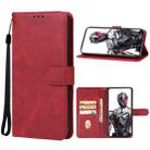 For ZTE nubia Red Magic 8 Pro+ Leather Phone Case(Red) - 1