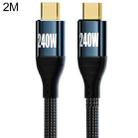 PD 240W Type-C to Type-C Fast Charge Data Cable, Length:2m - 1