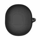 For Xiaomi Buds 4 Bluetooth Earphone Silicone Protective Case(Black) - 1