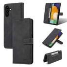 For Samsung Galaxy A14 5G AZNS Dream II Skin Feel Horizontal Flip Leather Phone Case(Black) - 1
