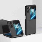 For OPPO Find N2 Flip Skin Feel PC Phone Case(Black) - 1
