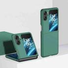 For OPPO Find N2 Flip Skin Feel PC Phone Case(Green) - 1