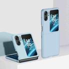 For OPPO Find N2 Flip Skin Feel PC Phone Case(Light Blue) - 1