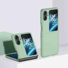 For OPPO Find N2 Flip Skin Feel PC Phone Case(Light Green) - 1
