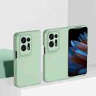 For OPPO Find N2 Skin Feel PC Phone Case(Light Green) - 1