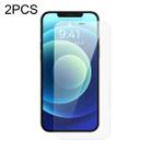 For iPhone 12/12 Pro Baseus 2pcs 0.3mm Crystal Explosion-proof Tempered Glass Film - 1