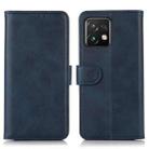 For Motorola Moto X40 Pro Cow Texture Leather Phone Case(Blue) - 1