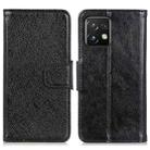 For Motorola Moto X40 Pro Nappa Texture Leather Phone Case(Black) - 1