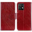 For Motorola Moto X40 Pro Nappa Texture Leather Phone Case(Red) - 1