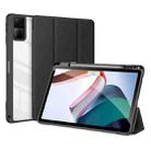 For Xiaomi Redmi Pad DUX DUCIS TOBY Series Horizontal Flip Leather Tablet Case(Black) - 1