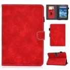 For Amazon Kindle Youth Version 2022 Cowhide Texture Smart Leather Tablet Case(Red) - 1