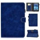 For Amazon Kindle Youth Version 2022 Cowhide Texture Smart Leather Tablet Case(Blue) - 1