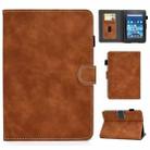 For Amazon Kindle Youth Version 2022 Cowhide Texture Smart Leather Tablet Case(Brown) - 1