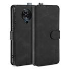 For Xiaomi Redmi K30 Pro DG.MING Retro Oil Side Horizontal Flip Case with Holder & Card Slots & Wallet(Black) - 1