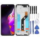 OEM LCD Screen For infinix Hot 10T X689C Digitizer Full Assembly with Frame - 1