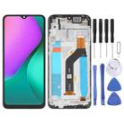 OEM LCD Screen For infinix Hot 10 Play/Smart 5 India Digitizer Full Assembly with Frame - 1