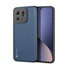 For Xiaomi 13 DUX DUCIS Fino Series PU + TPU Protective Phone Case(Blue) - 1