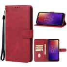 For Moxee M2160 Leather Phone Case(Red) - 1