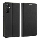 For Samsung Galaxy A54 5G DUX DUCIS Skin X2 Series Horizontal Flip Leather Phone Case(Black) - 1