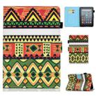 For Amazon Kindle Youth Version 2022 Colored Drawing Stitching Smart Leather Tablet Case(Folk-custom) - 1
