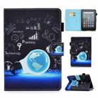 For Amazon Kindle Youth Version 2022 Colored Drawing Stitching Smart Leather Tablet Case(Lamp Bulb) - 1