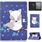 For Amazon Kindle Youth Version 2022 Voltage Colored Drawing Smart Leather Tablet Case(Arctic Fox) - 1