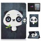 For Amazon Kindle Youth Version 2022 Voltage Colored Drawing Smart Leather Tablet Case(Panda) - 1