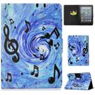 For Amazon Kindle Youth Version 2022 Voltage Colored Drawing Smart Leather Tablet Case(Sheet Music) - 1