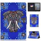 For Amazon Kindle Youth Version 2022 Voltage Colored Drawing Smart Leather Tablet Case(Elephant) - 1
