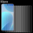 For Wiko 5G 50pcs 0.26mm 9H 2.5D Tempered Glass Film - 1