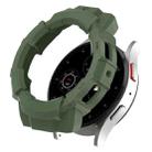 For Samsung Galaxy Watch5 40mm Armor Hollow Protective Watch Case(Dark Green) - 1