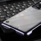 For Huawei P40 SULADA Borderless Drop-proof Vacuum Plating PC Case(Black) - 4