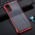 For Galaxy S20 SULADA Borderless Drop-proof Vacuum Plating PC Case(Red) - 1