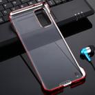For Galaxy S20 SULADA Borderless Drop-proof Vacuum Plating PC Case(Red) - 3
