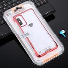 For Galaxy S20 SULADA Borderless Drop-proof Vacuum Plating PC Case(Red) - 6