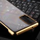 For Galaxy S20 SULADA Borderless Drop-proof Vacuum Plating PC Case(Gold) - 5