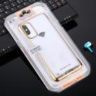 For Galaxy S20 SULADA Borderless Drop-proof Vacuum Plating PC Case(Gold) - 6
