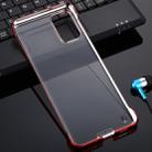 For Galaxy S20 Plus SULADA Borderless Drop-proof Vacuum Plating PC Case(Red) - 3