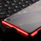 For Galaxy S20 Plus SULADA Borderless Drop-proof Vacuum Plating PC Case(Red) - 4