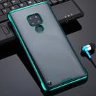 For Huawei Mate 20 SULADA Borderless Drop-proof Vacuum Plating PC Case(Green) - 1