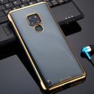 For Huawei Mate 20 SULADA Borderless Drop-proof Vacuum Plating PC Case(Gold) - 1