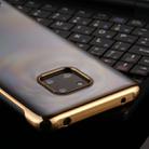 For Huawei Mate 20 Pro SULADA Borderless Drop-proof Vacuum Plating PC Case(Gold) - 6