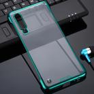 For Huawei P30 SULADA Borderless Drop-proof Vacuum Plating PC Case(Green) - 1