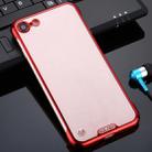 For iPhone SE 2022 / SE 2020 / 8 / 7 SULADA Borderless Drop-proof Vacuum Plating PC Case(Red) - 1