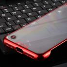 For iPhone SE 2022 / SE 2020 / 8 / 7 SULADA Borderless Drop-proof Vacuum Plating PC Case(Red) - 5