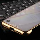 For iPhone SE 2022 / SE 2020 / 8 / 7 SULADA Borderless Drop-proof Vacuum Plating PC Case(Gold) - 5
